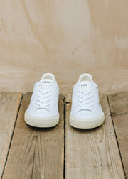 Women's Veja Campo Canvas Trainers in White Pierre