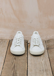 Women's Veja Campo Suede Trainers in Natural White