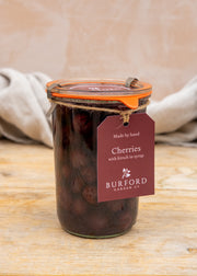 Cherries with Kirsch in Syrup