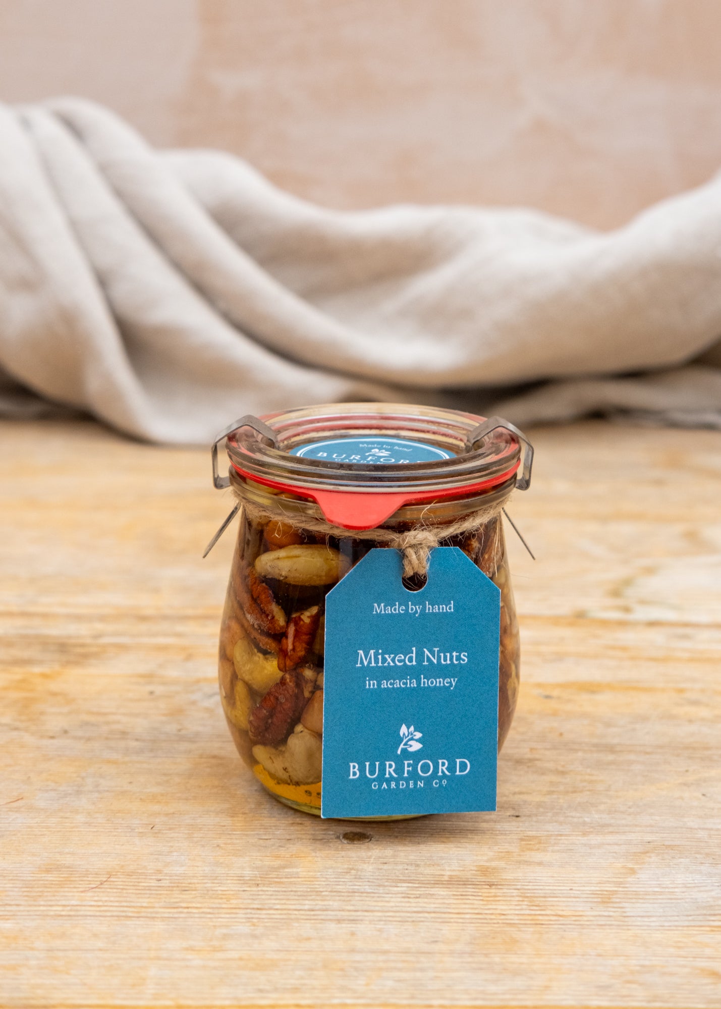 Mixed Nuts in Acacia Honey