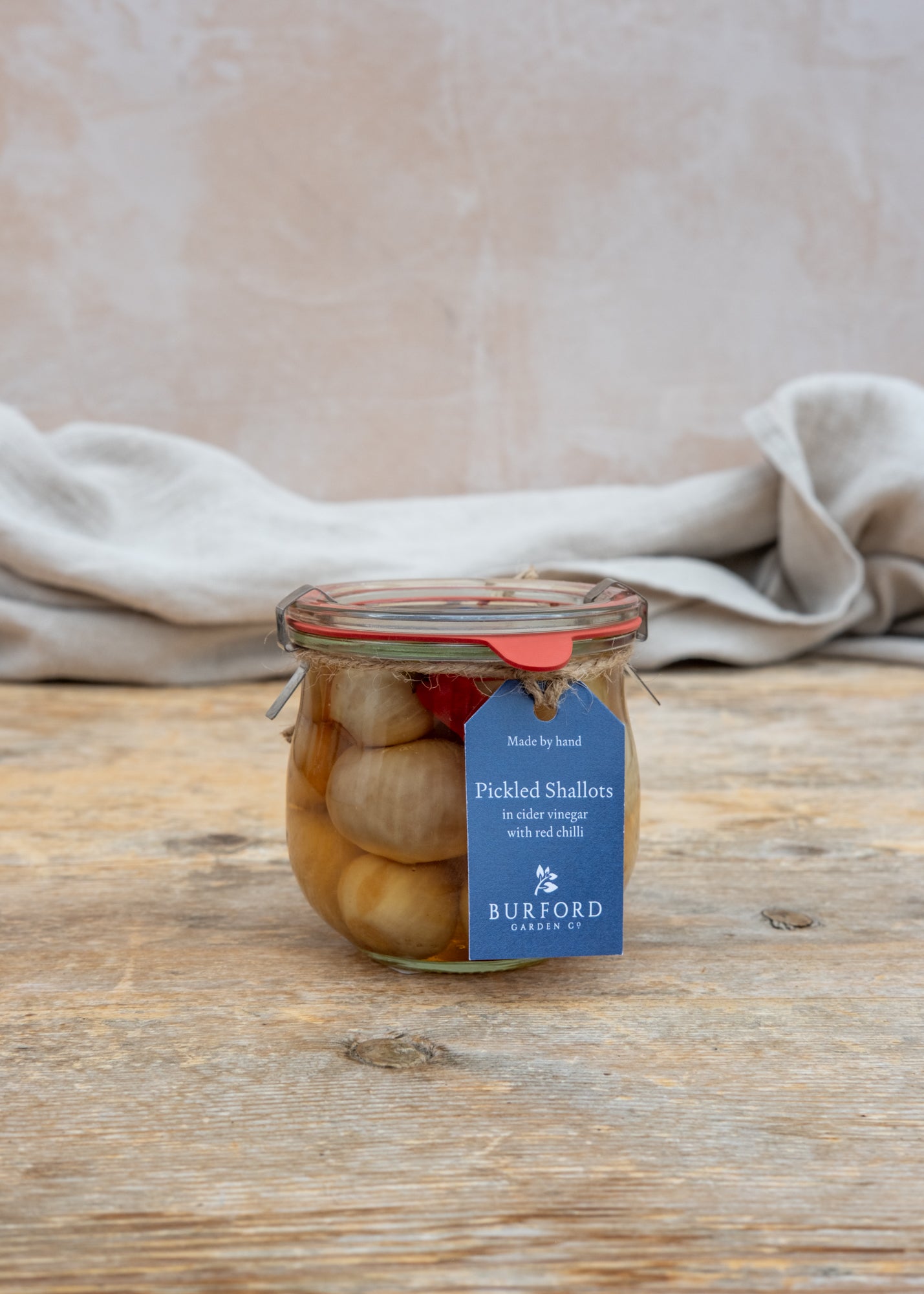 Pickled Shallots in Red Wine Vinegar