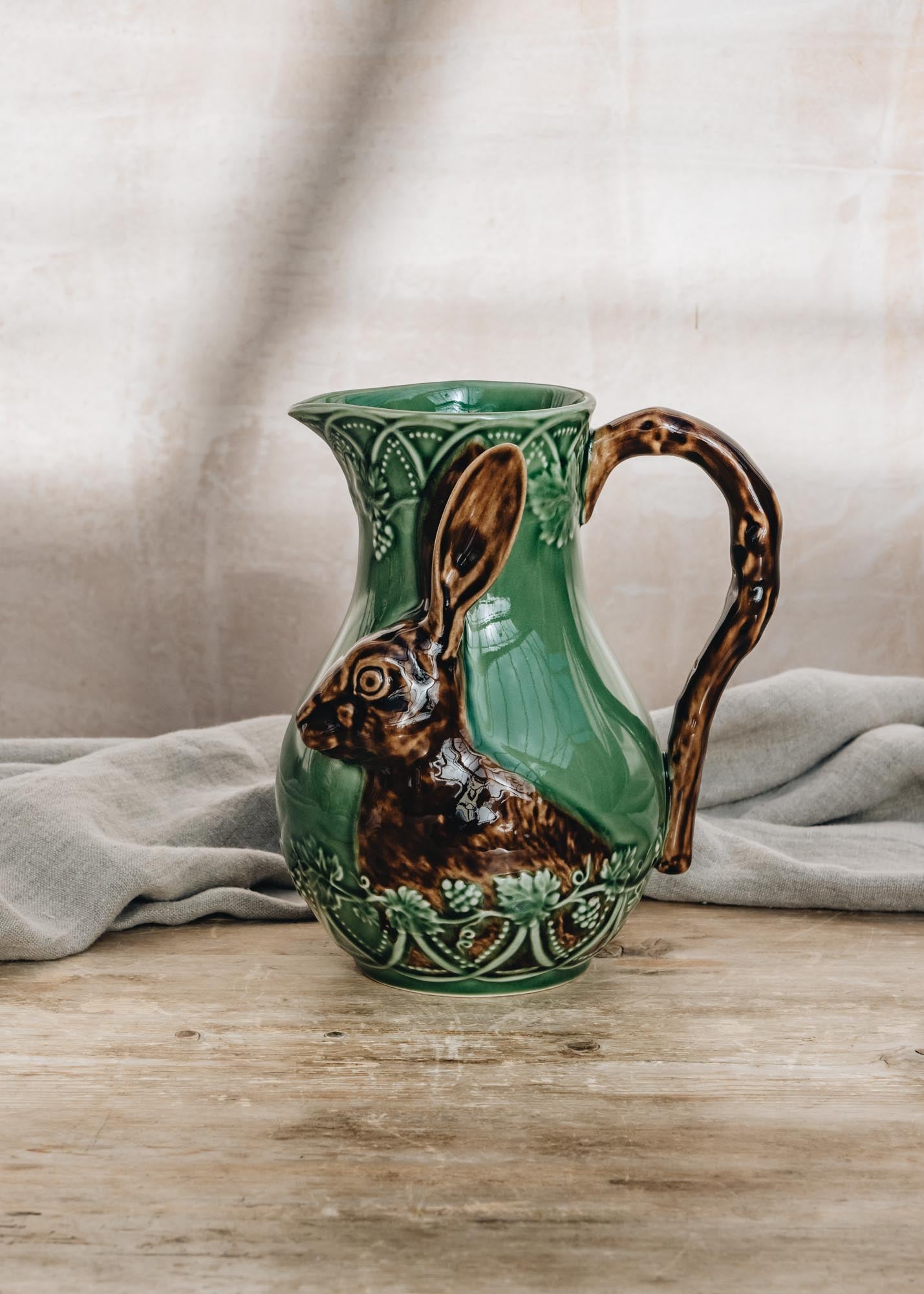 Burford Garden Co. Bordallo Pinheiro Woods Pitcher