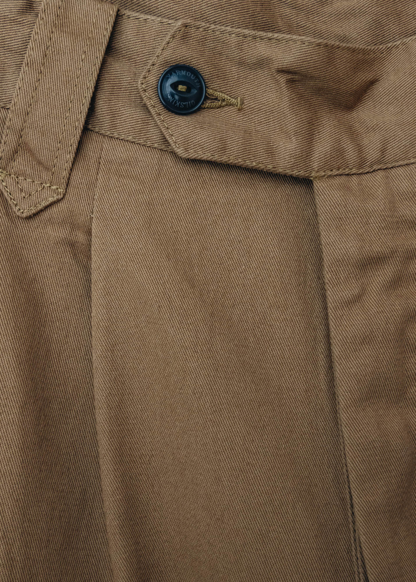 Yarmouth Oilskins Work Trousers in Khaki
