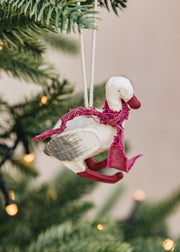 XO Handcraft Stork Papier-mâché Decoration