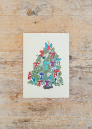 Bow Christmas Tree Card
