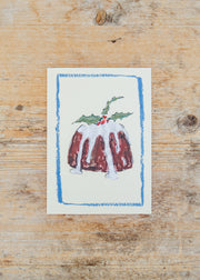 Fig Pudding Christmas Card