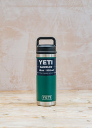 Rambler Chug Bottle 18oz in Black Forest Green