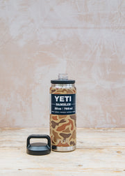 YETI Rambler Chug Bottle 26oz in Wetlands Camo