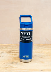 Rambler Colour Straw Bottle 18oz in Royal Blue