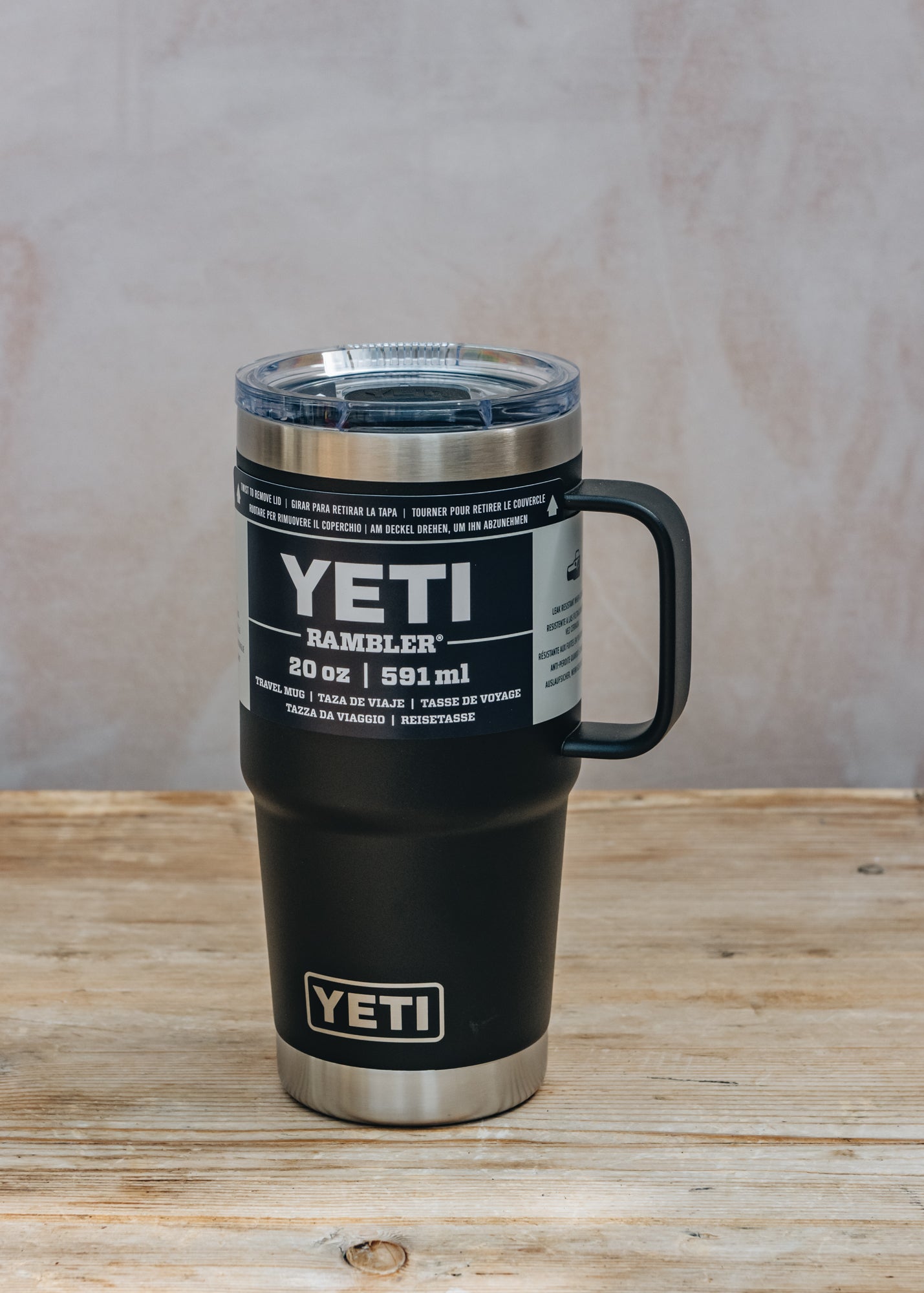 Rambler Travel Mug 20oz in Black