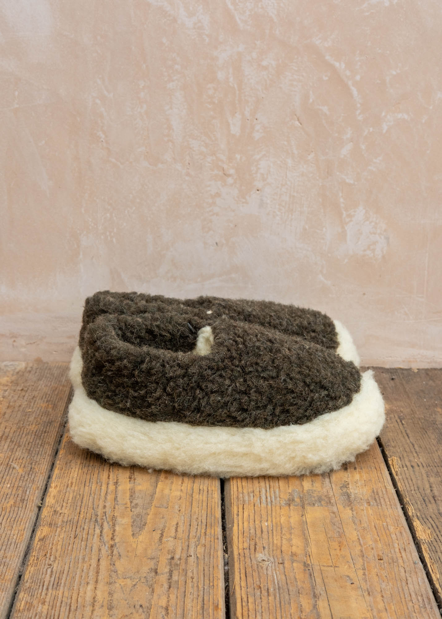 Barbour Wool Slippers in Khaki