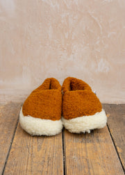 Yoko Wool Wool Slippers in Siberian Caramel
