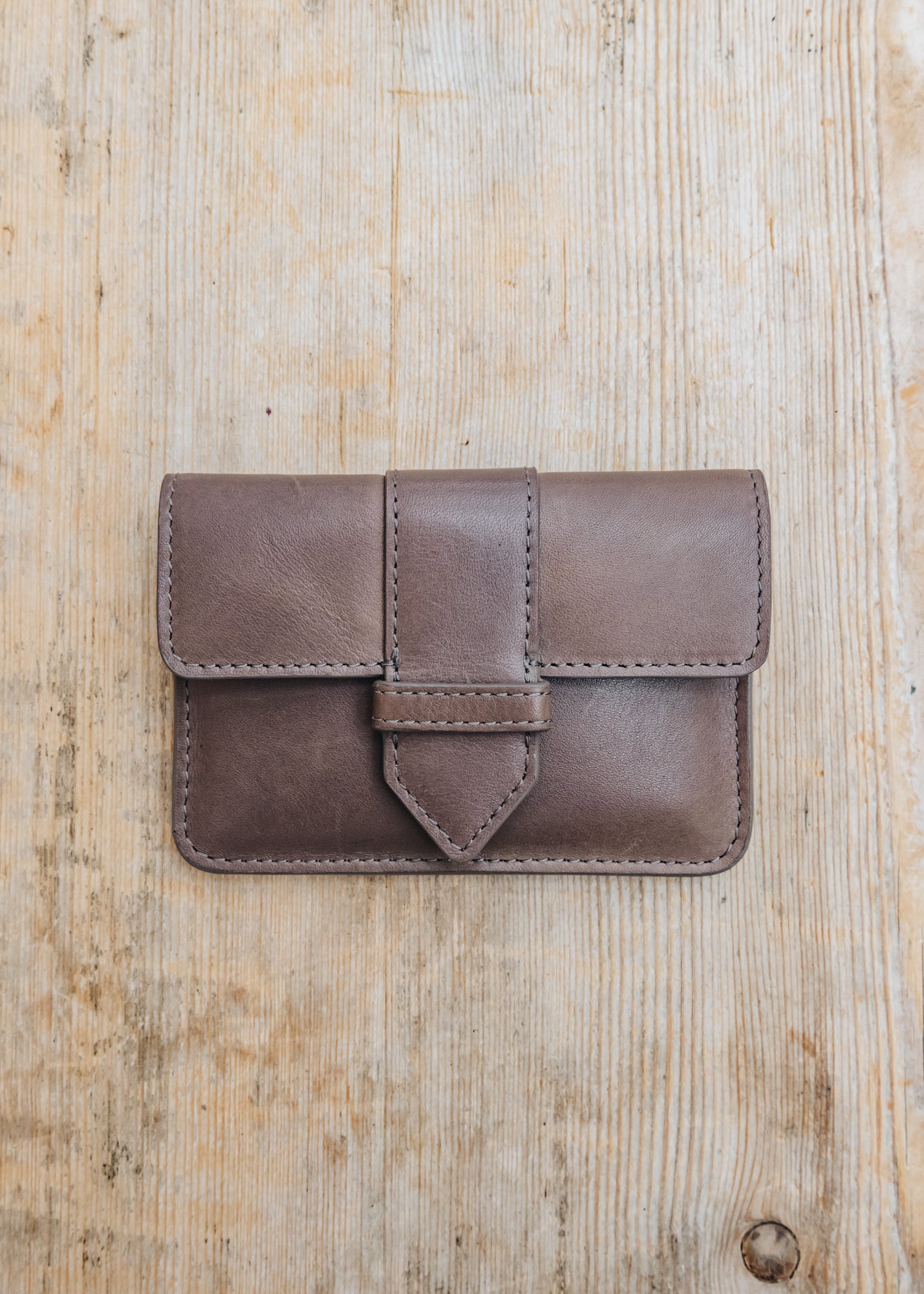 Markberg Denmark Yvanna Antique Style Coin Purse in Major Brown