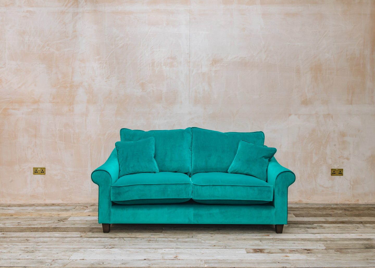 Allium Three Seater Sofa in Omega Jade