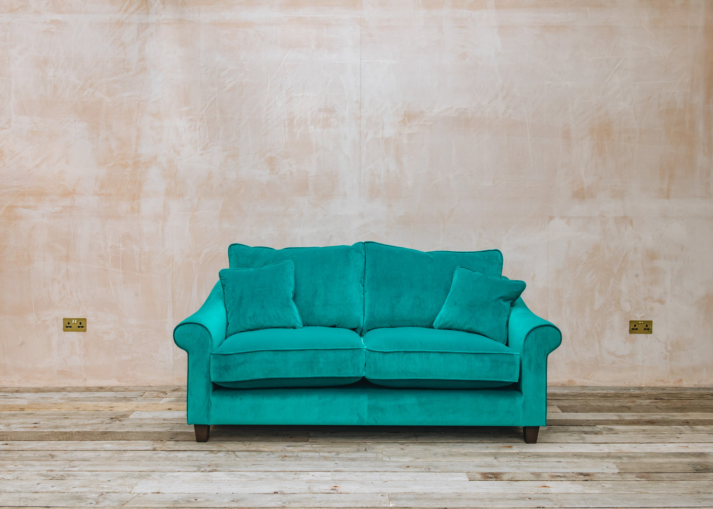 Allium Three Seater Sofa in Omega Jade
