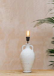 Pooky Lighting White Ampulla Lamp
