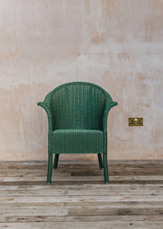 Lloyd Loom Classic Armchair in Dark Green