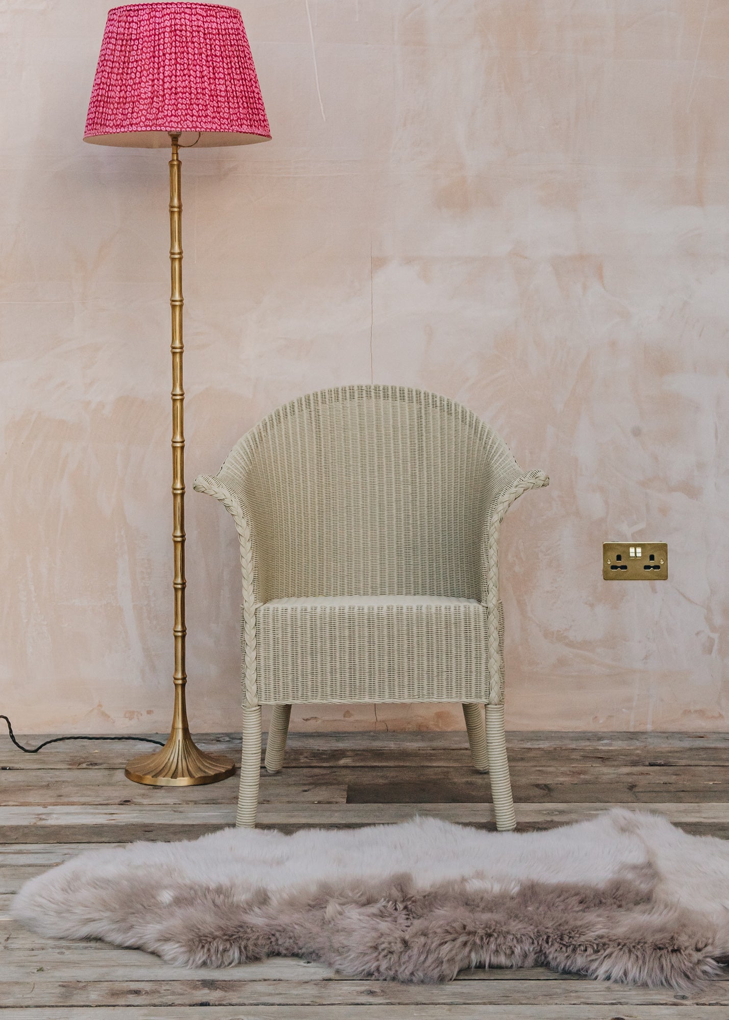 Lloyd Loom Lloyd Loom Classic Armchair in Fawn