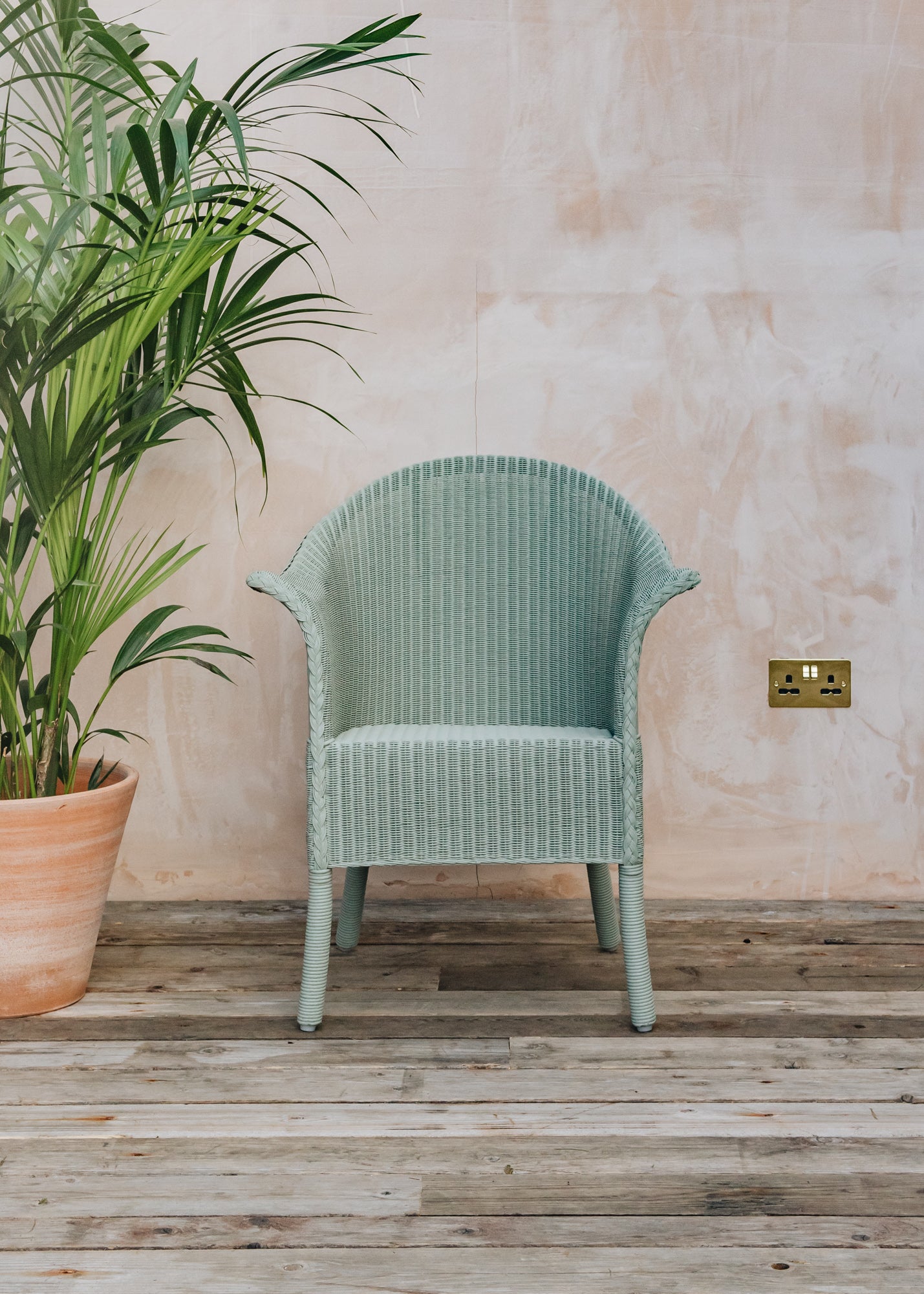 Lloyd Loom Lloyd Loom Classic Armchair in Hampton Green