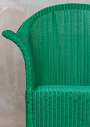 Lloyd Loom Classic Armchair in Verdigris Green