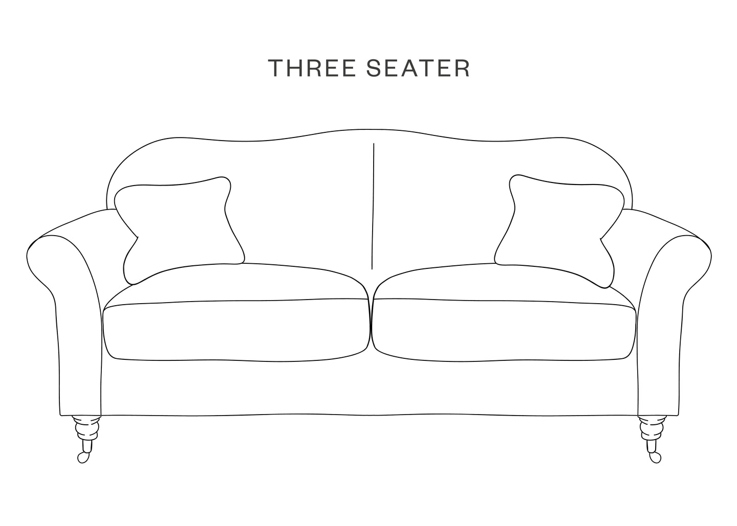 The Hastings Sofa Company Iris Sofas in Arboreal Cerise Velvet