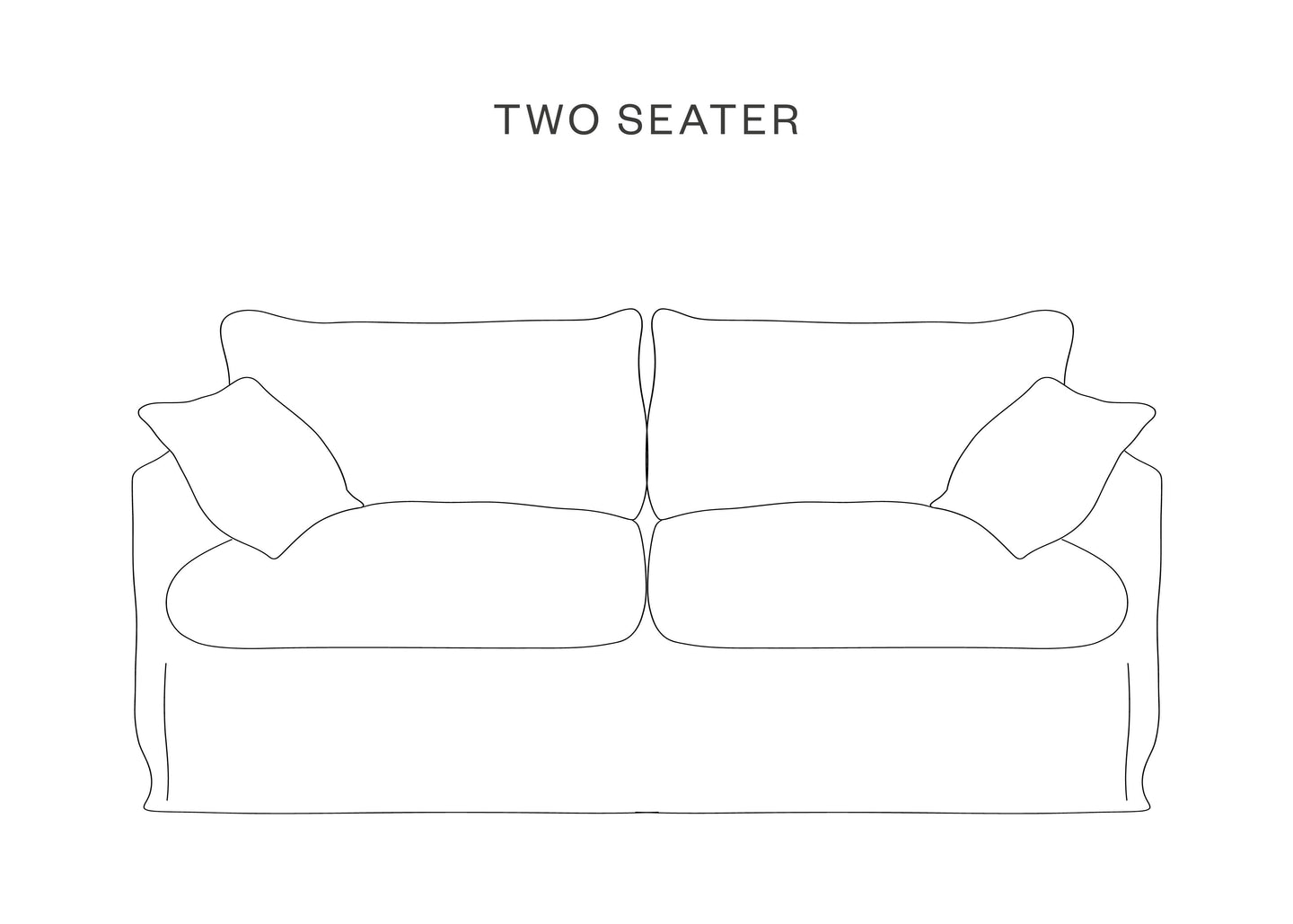 The Hastings Sofa Company Lily Sofas in Malachite Linen