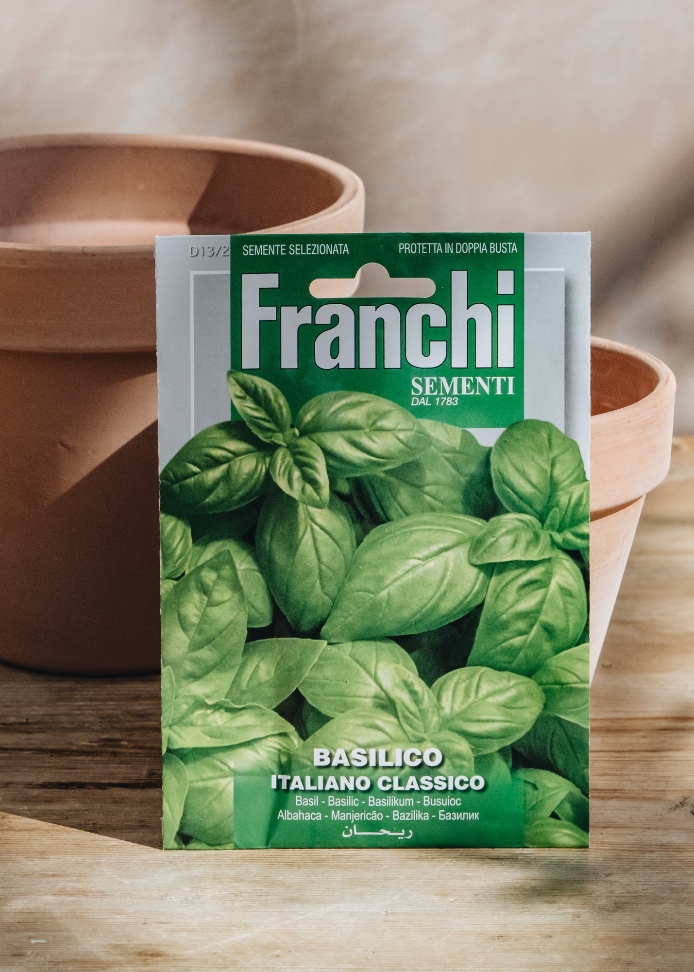 Franchi Basil 'Classic Italian' Seeds Burford Garden Co.