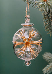 Treasure Tree Fiesta Bauble in Gold