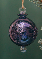 Blue Halo Bauble