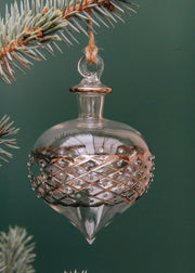 Treasure Tree Silver Byzantian Jasmine Bauble