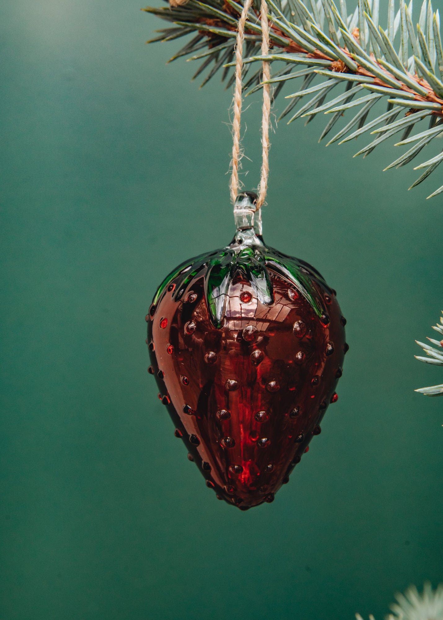 Treasure Tree Strawberry Bauble