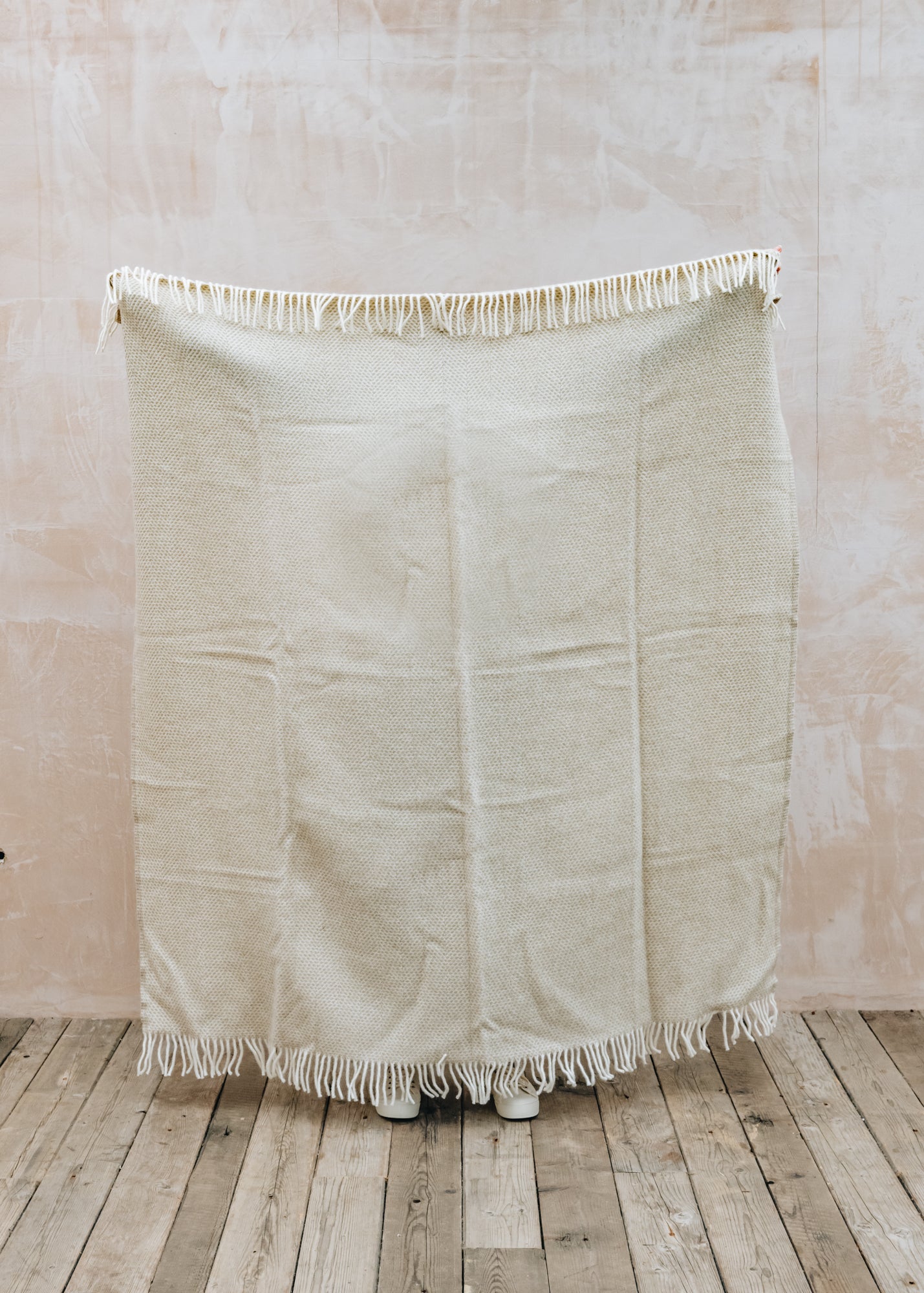 Beehive Oatmeal Throw