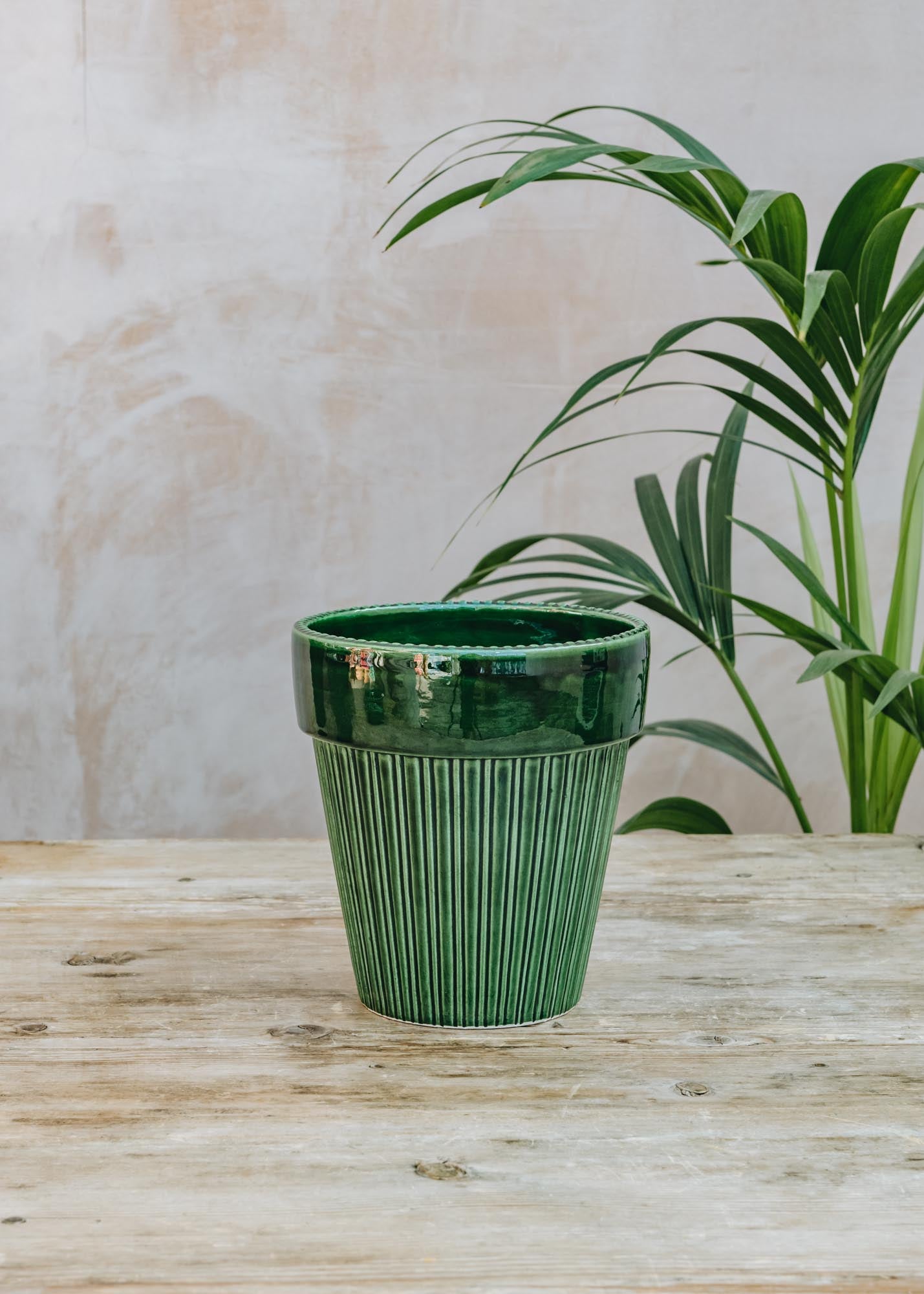 Bergs Potter Bergs Potter Emerald Glazed Simona Pot 16cm