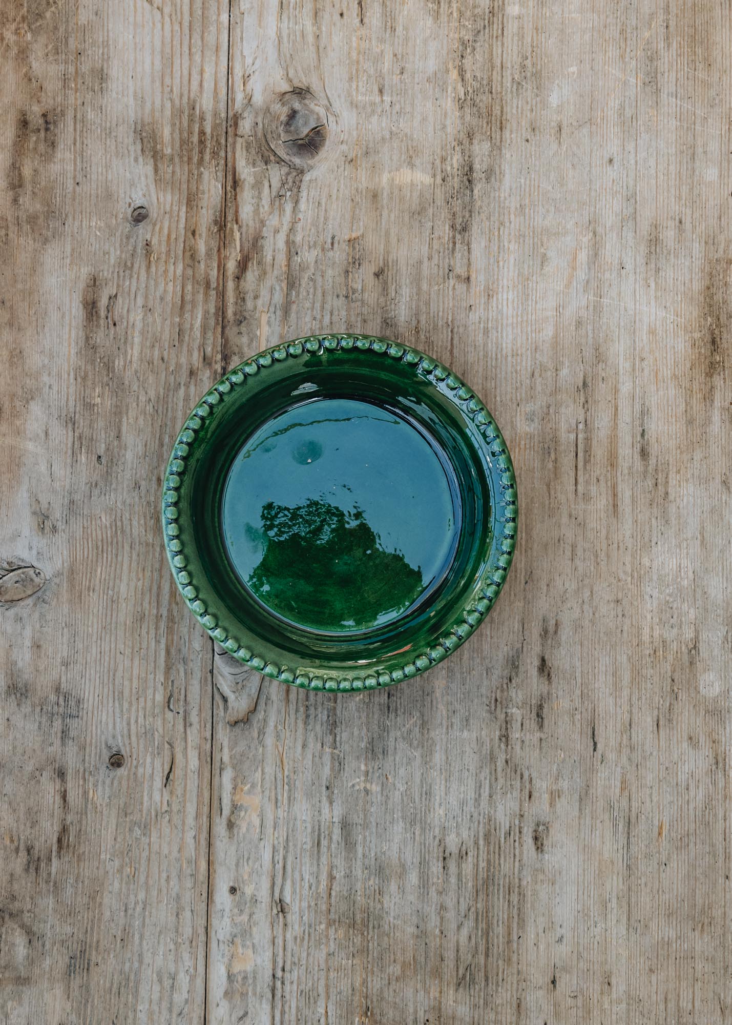Bergs Potter Emerald Glazed Simona Saucer 12cm