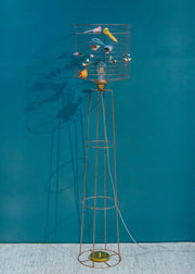 Mathieu Challières Birdcage Floor Lamp