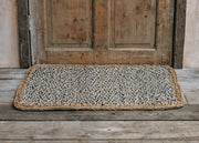 Black Village Doormat