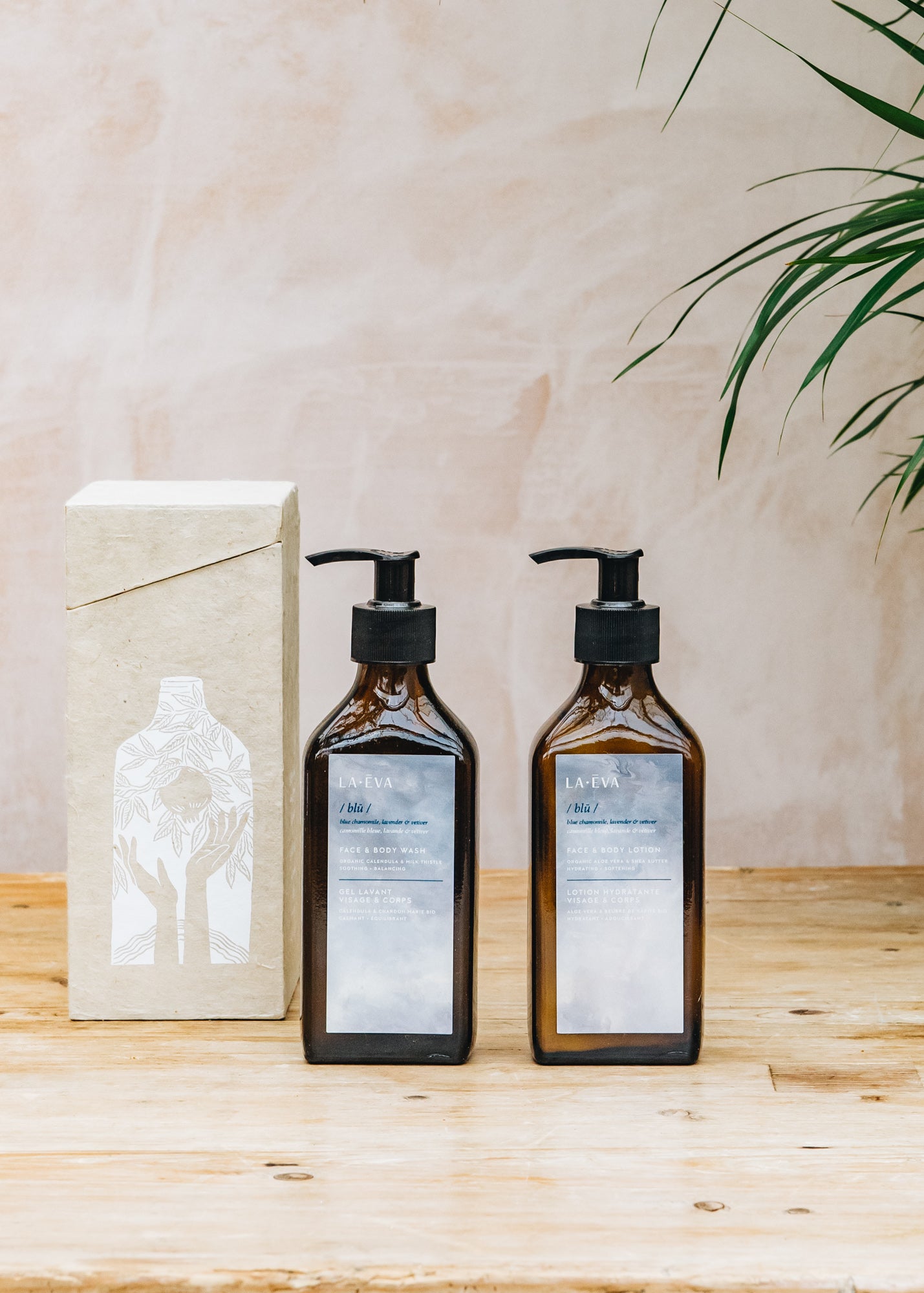 La Eva Blū Body Wash and Lotion Gift Pair