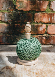 Green British Made Oak Twine Stands