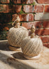 British Made Oak Twine Stands