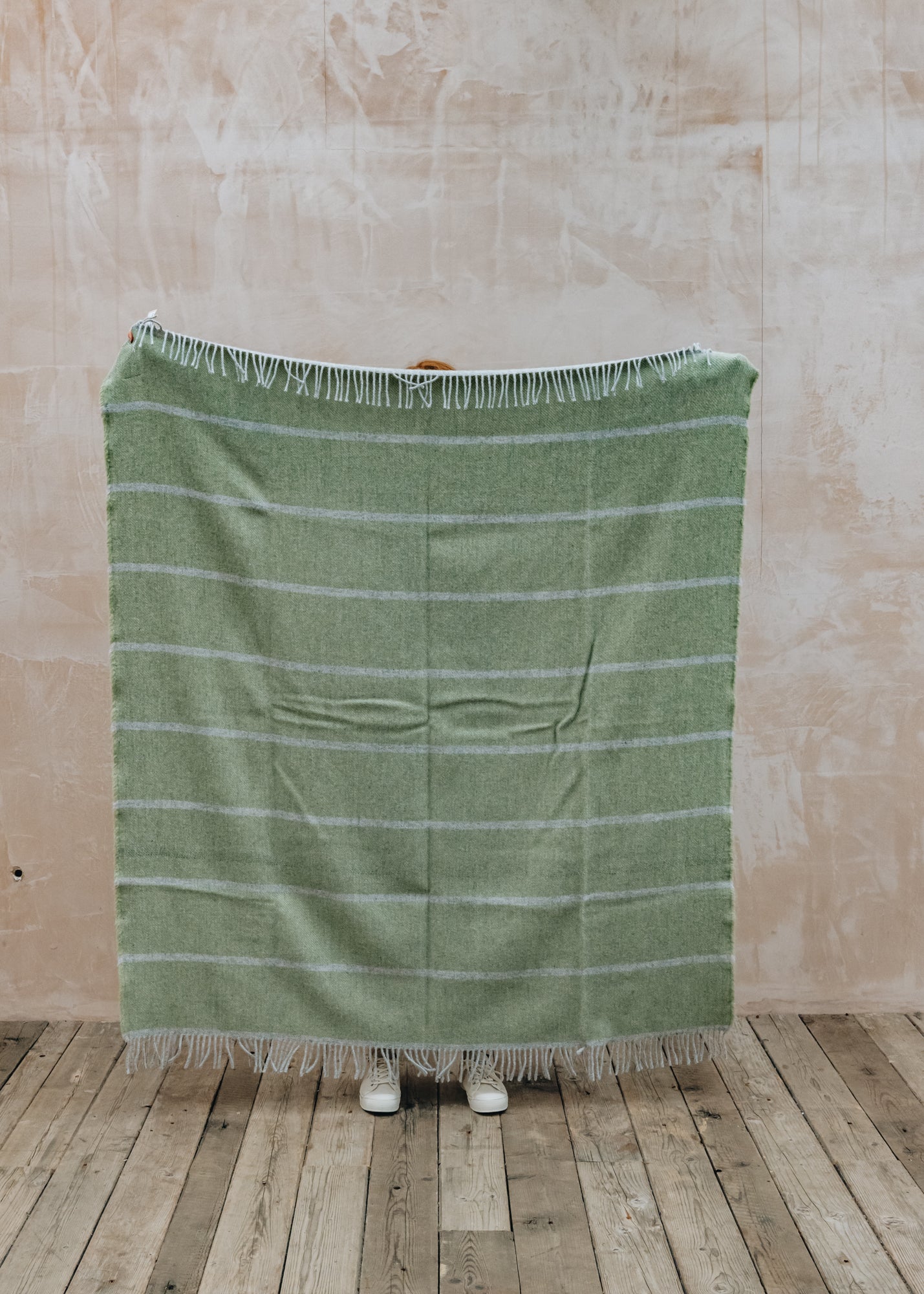 Broad Stripe Fern Throw