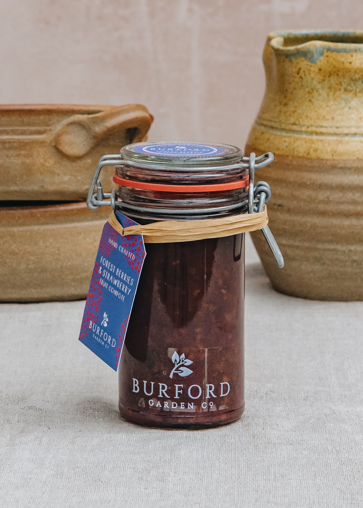 Forest Berries and Strawberry Fruit Compote