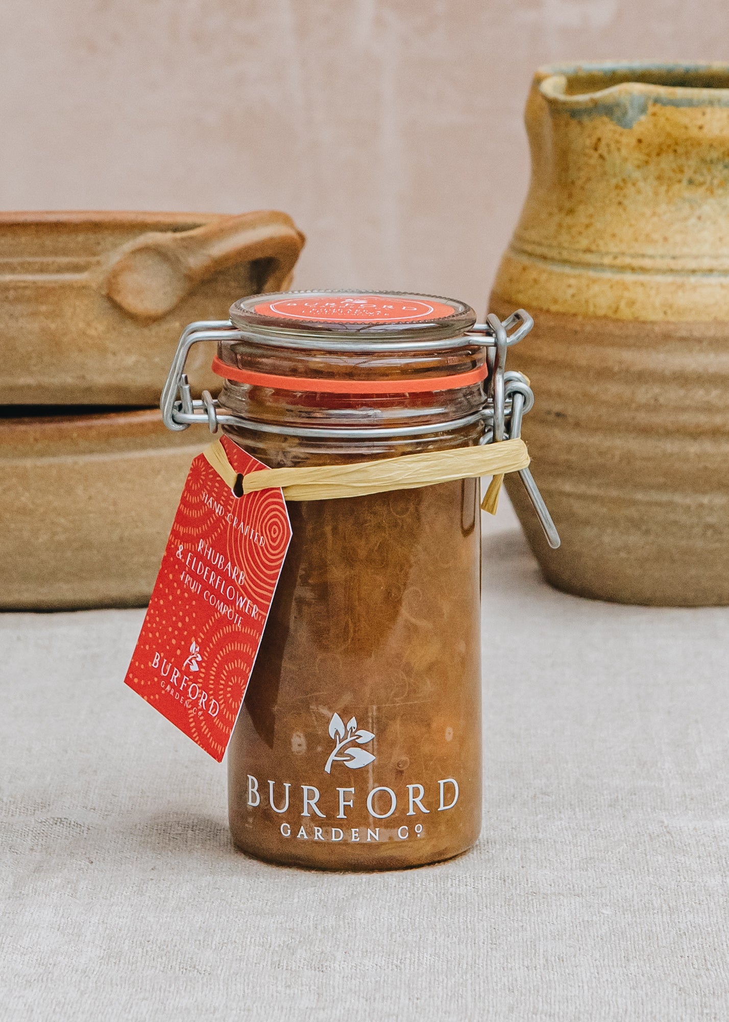 Burford Rhubarb & Elderflower Compote