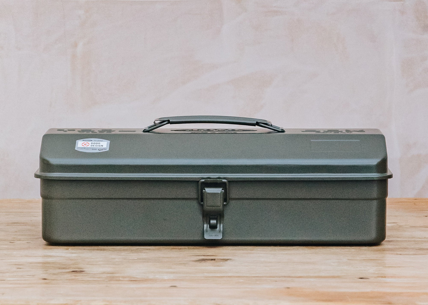 Camber Top Tool Box in Military Green