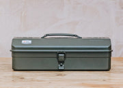 Camber Top Tool Box in Military Green