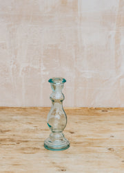 Jarapa Clear Candlestick 20cm