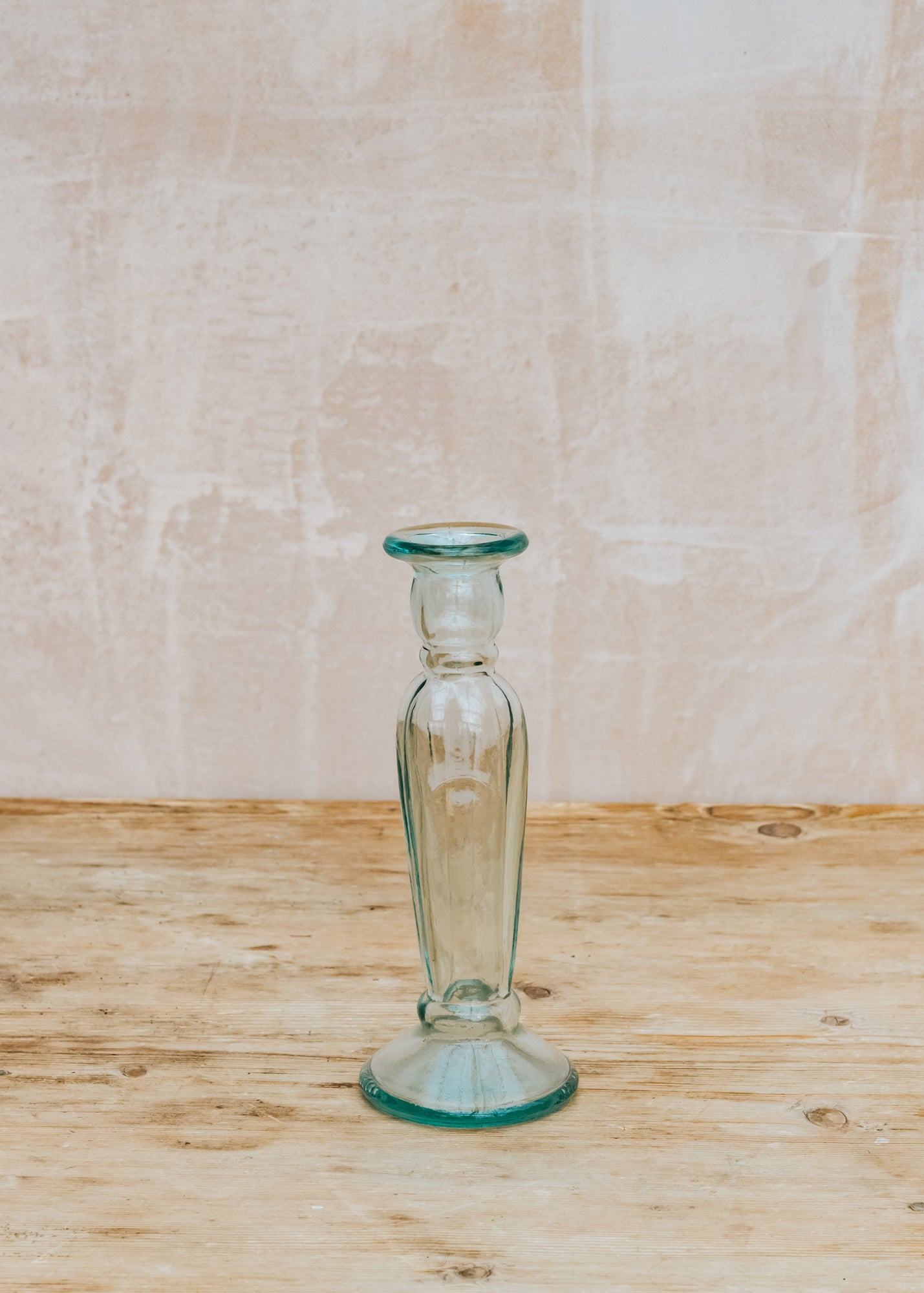 Jarapa Clear Candlestick 22cm