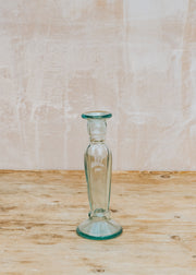 Jarapa Clear Candlestick 22cm