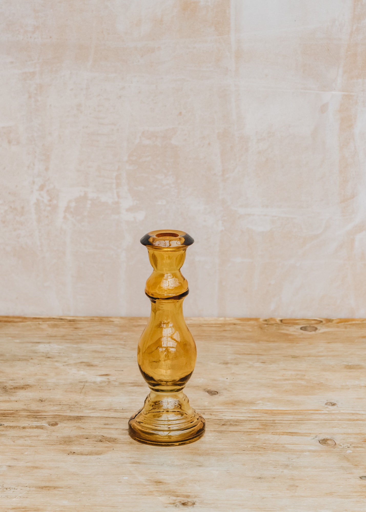 Jarapa Yellow Gold Candlestick 20cm