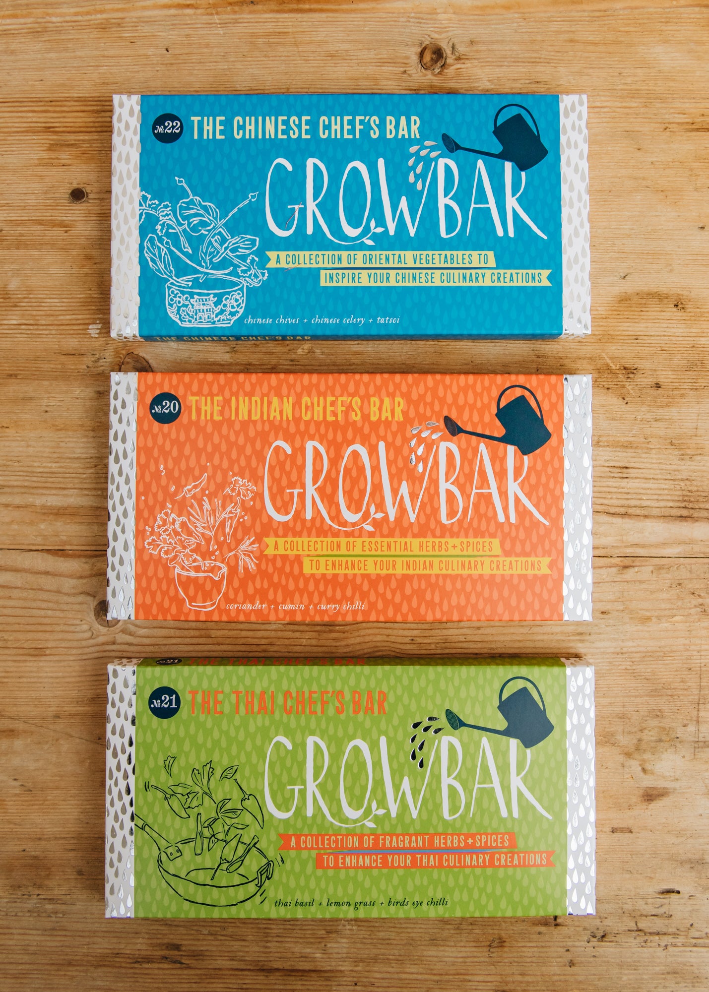 Chef's Garden Trio Grow Bars