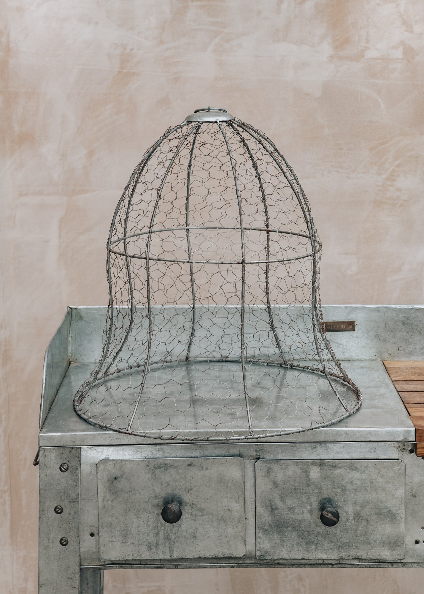 Empathy Chicken Wire Bell Cloche